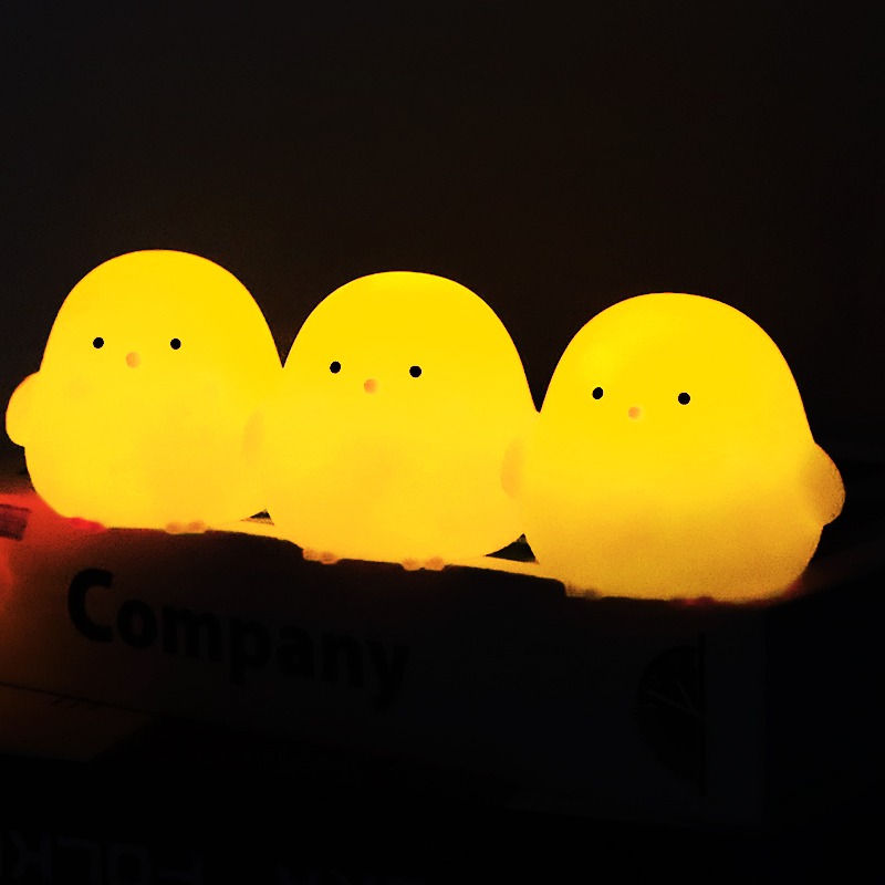 LED 동물 탁상램프 [노란 병아리]