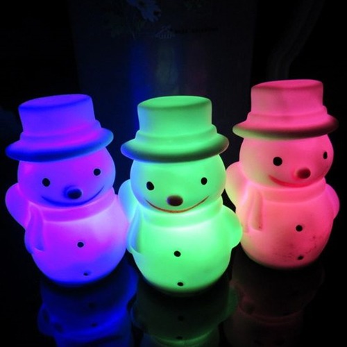 크리스마스 LED 램프(눈사람)