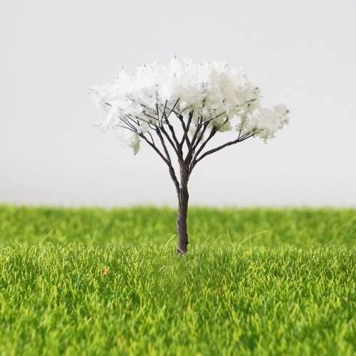 402 [미니어처O] 흰색나무