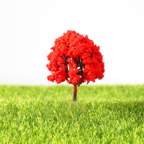 미니어처 나무 C0552-(2) 빨강큰나무
