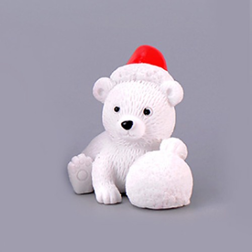 565 [미니어처] 행복한 크리스마스 북극곰