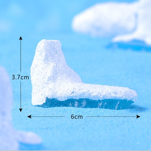 미니어처 남극 눈쌓인 빙하 2호