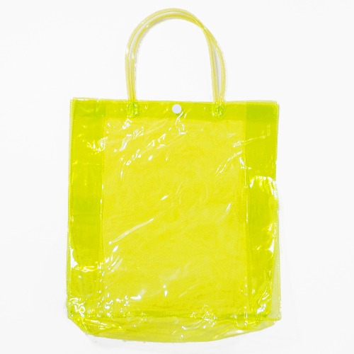 투명비닐가방(노랑)