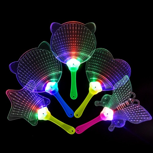 LED 부채(곰,원형,하트,나비)