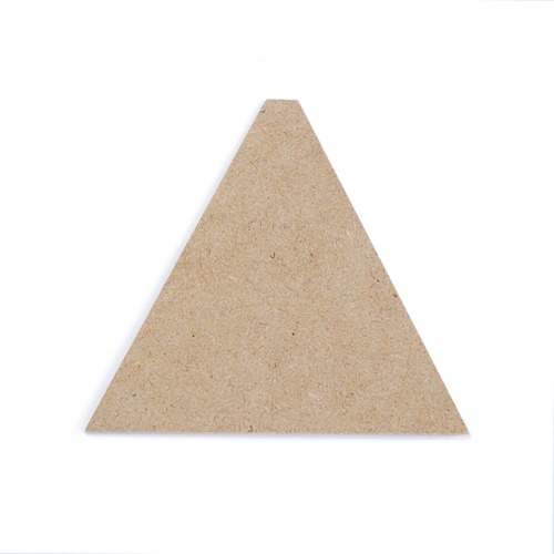 우드데코판 MDF 피라미드 10.8cmx9.7cm