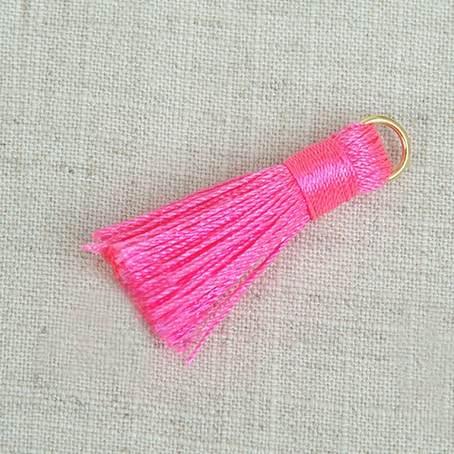 장신구줄(태슬고리) 06 분홍 3cm