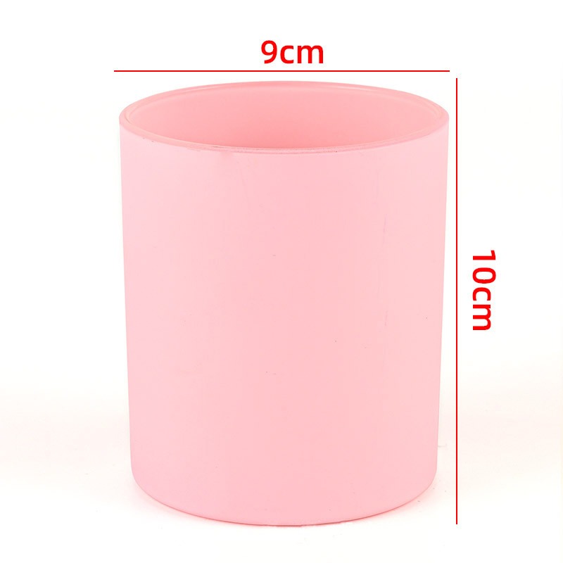 컬러 유리화기 핑크 26495920 [9cm*10cm]