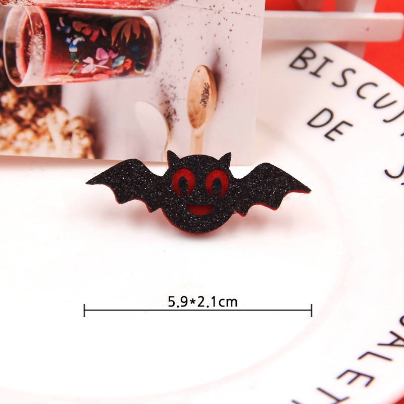 펠트장식 할로윈 박쥐 5.9*2.1cm [A0706]