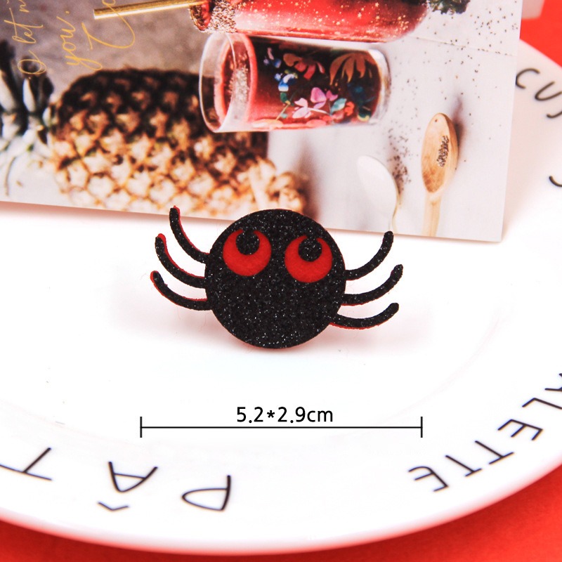 펠트장식 할로윈 거미 5.2*2.9cm [A0712]