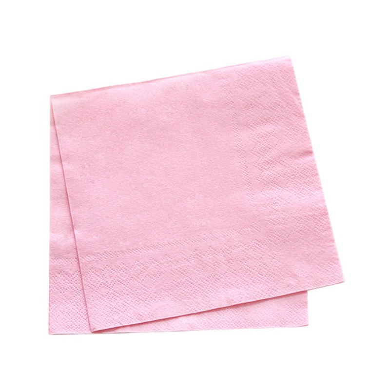 핑크 냅킨 25cm